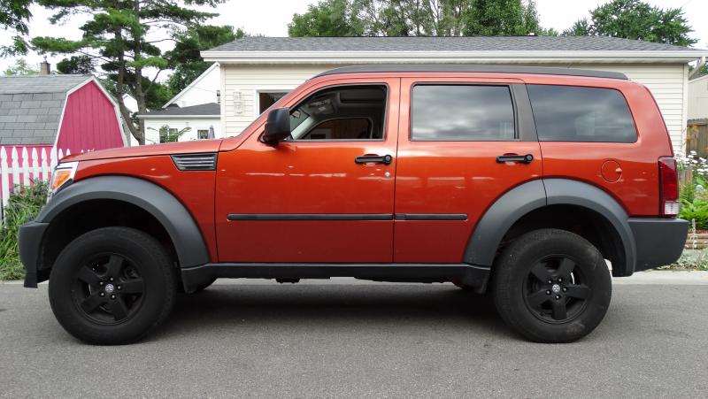 2" Lift kit with Coil Spring Spacers front and rear. Dodge Nitro / Jeep Liberty KK