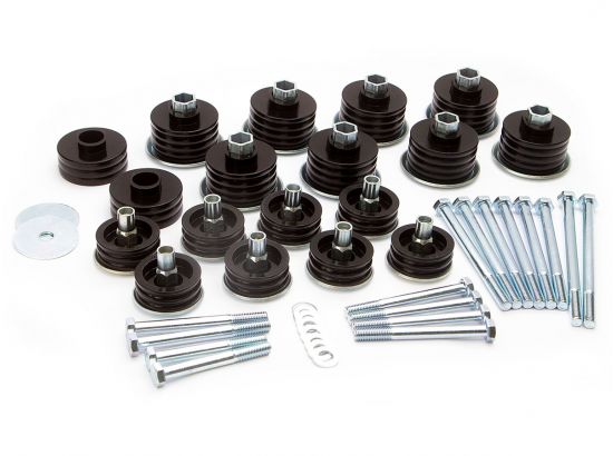 Ford Super Duty 1999-2007 Body Mount Bushings Kit with Hardware