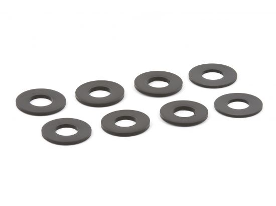 D-Ring Shackle Washers Set of 8 Black