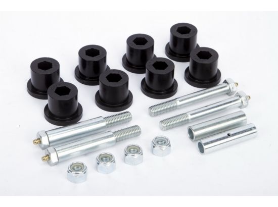 Jeep YJ Front or Rear Greasable Bolt and Bushing Kit Only for Main Eyes