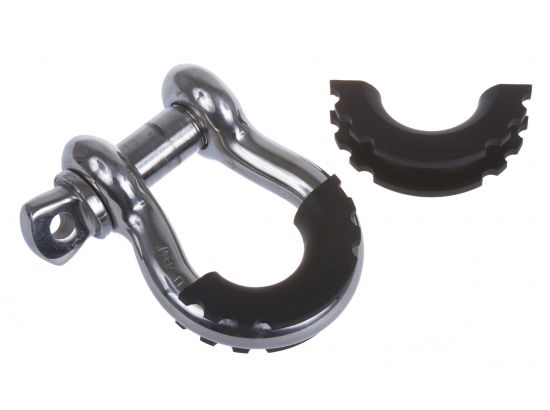 D-Ring Shackle Isolator Black - Pair