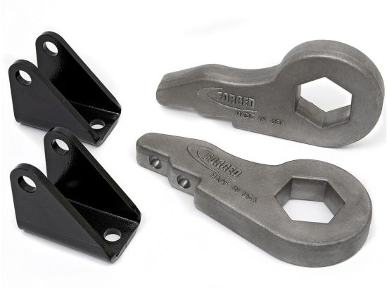 GM 2500-3500 4wd 2" Front Torsion Bar Keys with Shock Extensions