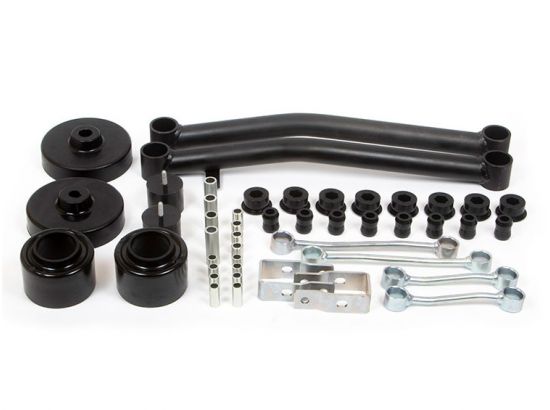 Jeep JT Gladiator 2" Lift Kit Includes Lower Control arms, Sway Bar End Links, Extended Bump Stops and Front Shock Extensions