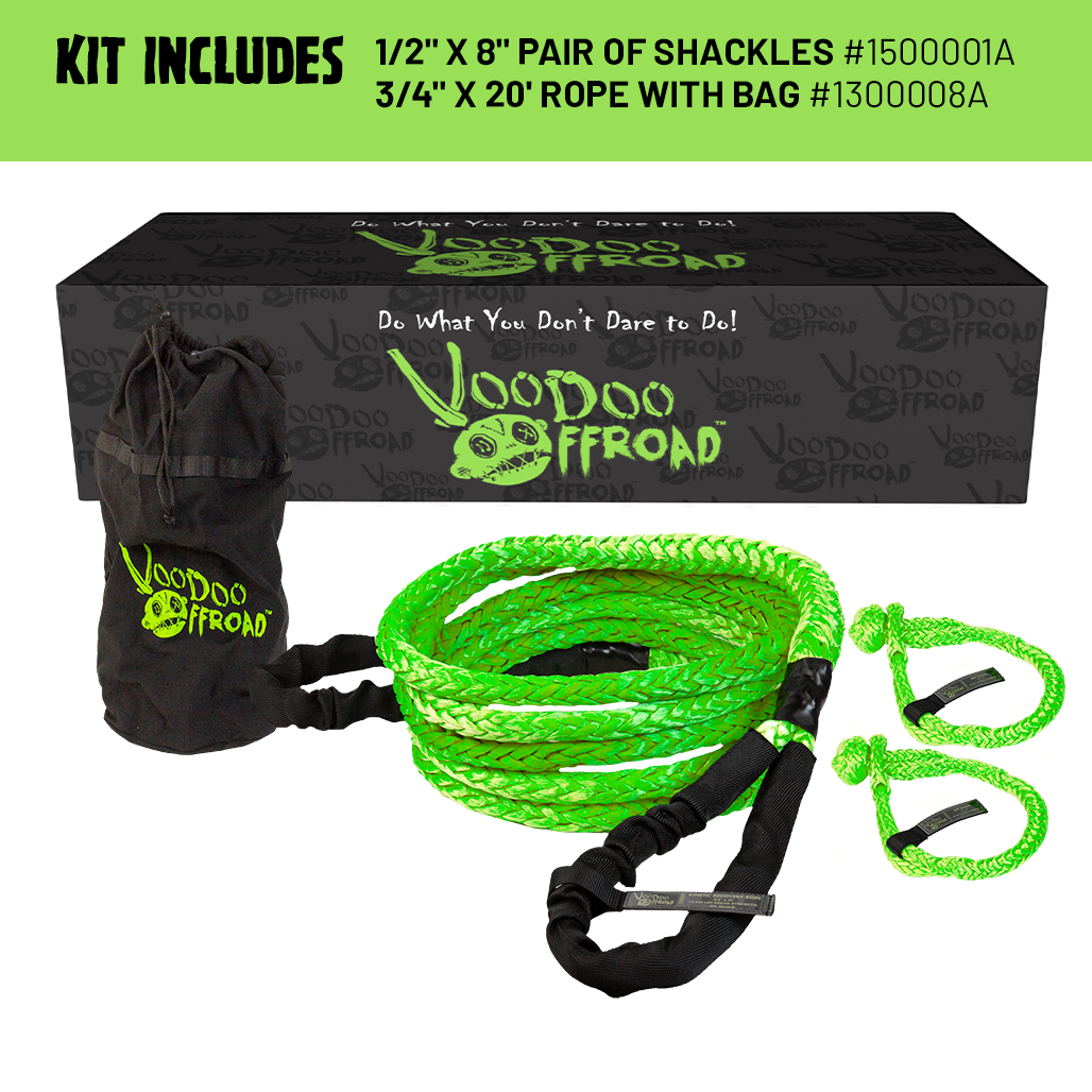 VooDoo Offroad Guardian Series- Light Duty Recovery Package 1