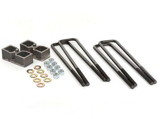 Dodge Ram 1500 2" Rear Block & U-Bolts