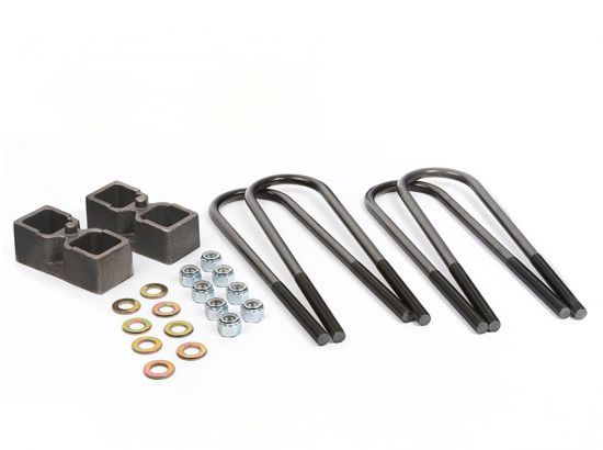 Ram 2500-3500 2" Rear Block & U-Bolt Kit