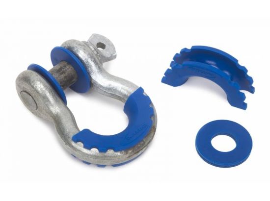 D-Ring Isolator and Washers Blue