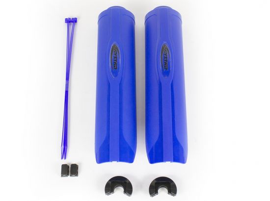 2.0 Monotube Shock Guard Blue with Zip Tie - Pair